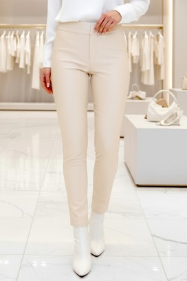 Legginsy ZARNOLVIA ECRU