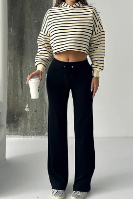 Spodnie ELZIDANA BLACK