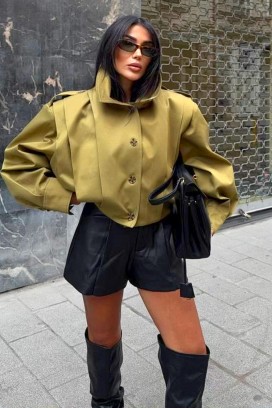 Kurtka PREZILDA OLIVE