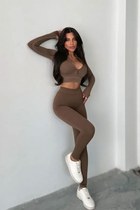 Komplet sportowy SPORTIZA MOCHA