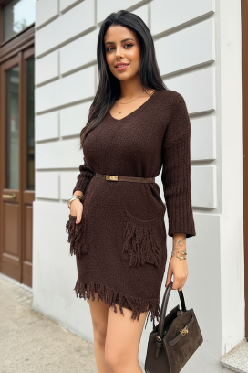 Sukienka MESMARDA BROWN