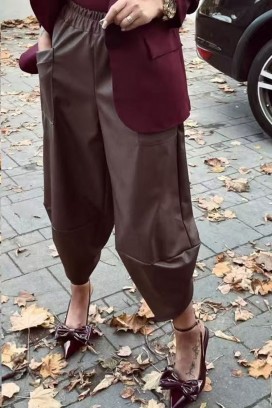 Spodnie VRAMONDA BROWN
