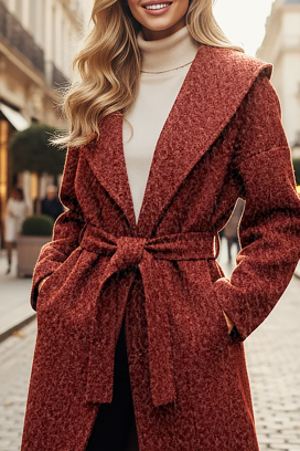Płaszcz GRAZLENA BRICK RED