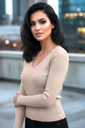 Bluzka VORNELFA BEIGE