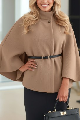 Ponczo KOLZERNA BEIGE