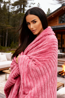 Koc FELISARA FUCHSIA 220x240 cm