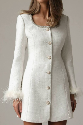Sukienka MIRFELDA WHITE
