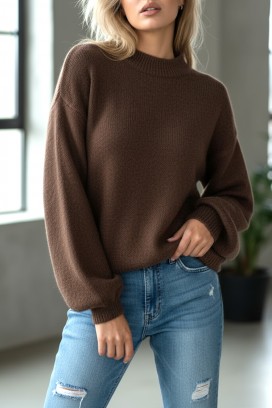 Sweter VIZONDRA BROWN