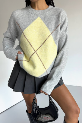 Sweter PULDINA GREY