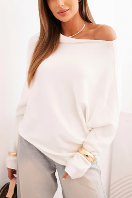 Sweter CROLMEDRA ECRU
