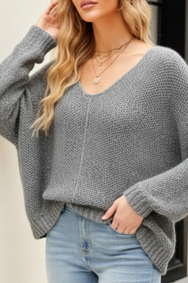 Sweter MELVEDA GREY