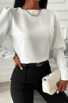 Bluzka MARIOVA WHITE