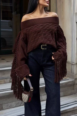 Sweter REZVILZA BROWN