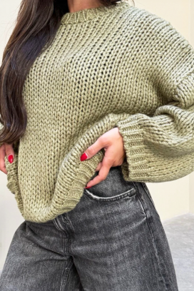 Sweter LEVOLDA GREEN