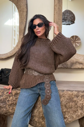 Sweter LEVOLDA BROWN