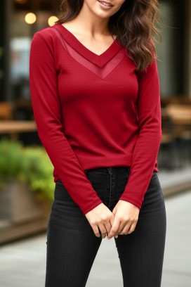 Bluzka RIONELDA RED