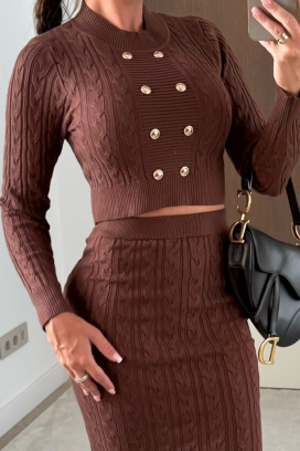 Komplet RIBRELZA BROWN