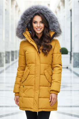 Kurtka ZIMBRADA YELLOW