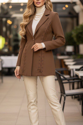 Marynarka BUZVINZA CAMEL