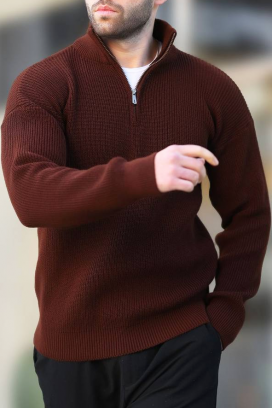 Sweter RAJEZO BROWN