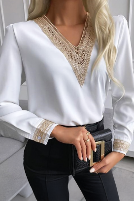 Bluzka ARETONA WHITE