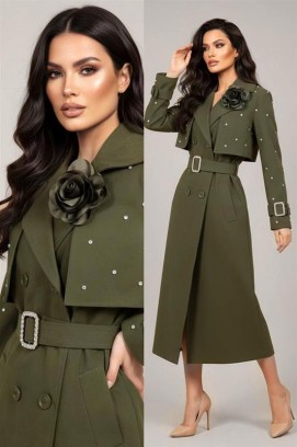 Trencz RODILDA KHAKI