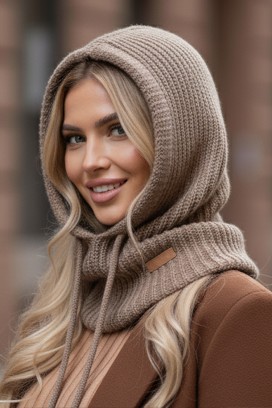 Czapka KAPILDA MOCHA