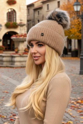 Czapka GORLEZKA BEIGE