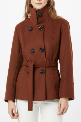 Płaszcz BLENZINA BROWN