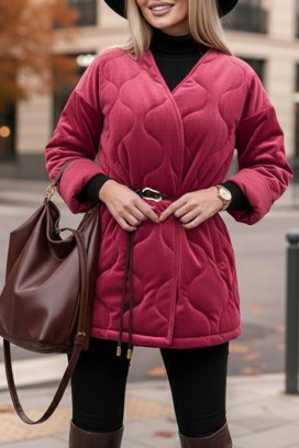 Płaszcz FESOLGA BORDO