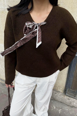 Sweter SHARLINTA BROWN