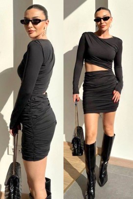 Sukienka VELNEDA BLACK