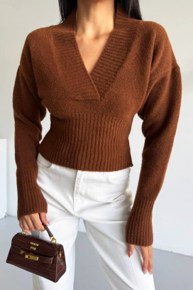 Sweter VREMOLDA CAMEL