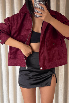 Kurtka REMZINA BORDO