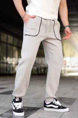 Spodnie FONTOR LIGHT GREY