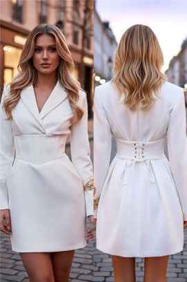 Sukienka BLANDENZA WHITE