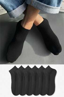 Zestaw sześciu par męskich skarpet ZIMOLO BLACK