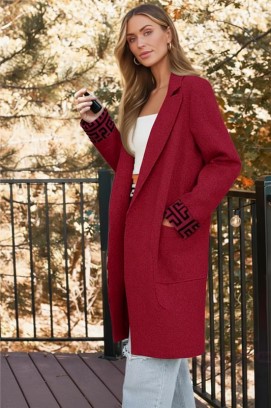 Płaszcz TARINFA RED