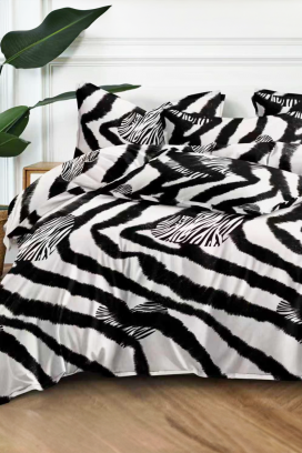 Komplet pościeli ELMIOFY 200x220 cm bawełna - 3 elementy