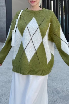 Sweter KRIOFEGA GREEN