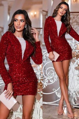 Sukienka MOLTERZA RED