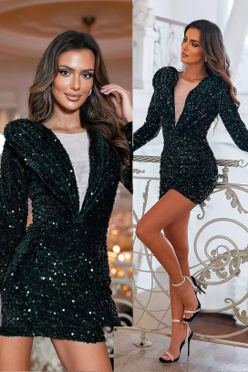 Sukienka MOLTERZA GREEN