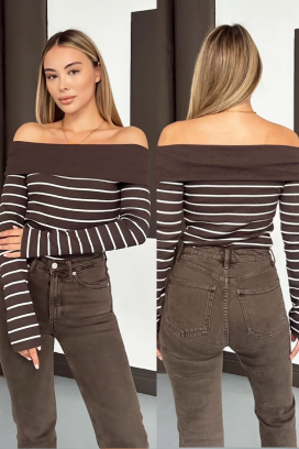 Bluzka PRESTILJA BROWN