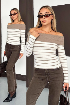 Bluzka PRESTILJA MOCHA