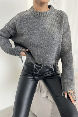 Sweter NEVRINZA GRAFIT