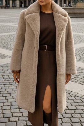 Płaszcz OLGANIRA BEIGE