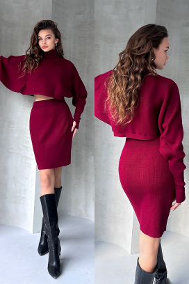 Komplet BERVILZA BORDO