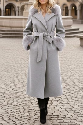 Płaszcz LUXINDA GREY