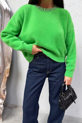 Sweter VANILANZA GREEN