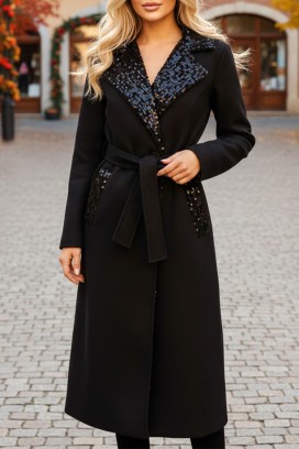 Płaszcz FLEDILZA BLACK